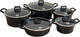 Набор кухонной посуды JIO J09B10 - 
