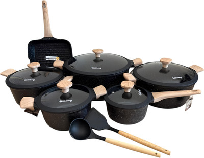 Набор кухонной посуды FeisiLang FL-S015ZK (черный) - 