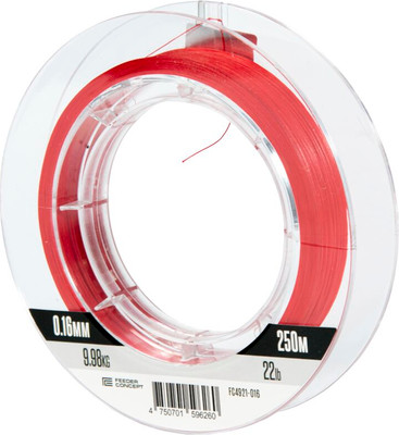 Леска плетеная Feeder Concept Flat Method х8 Spod And Marker Braid Red 250/016 FC4921-016 - 