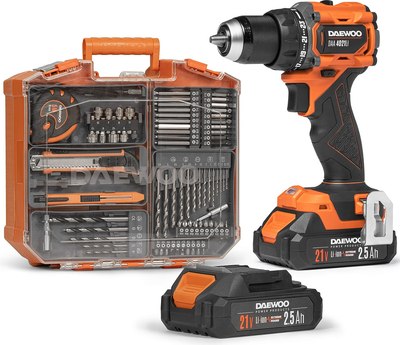 Аккумуляторная дрель-шуруповерт Daewoo Power DAA 4021Li SET BOX - 