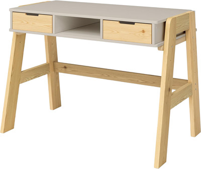 Письменный стол Dipriz c 2-мя ящиками / Д.40027.2 (сосна/персидский жемчуг/лак) - 