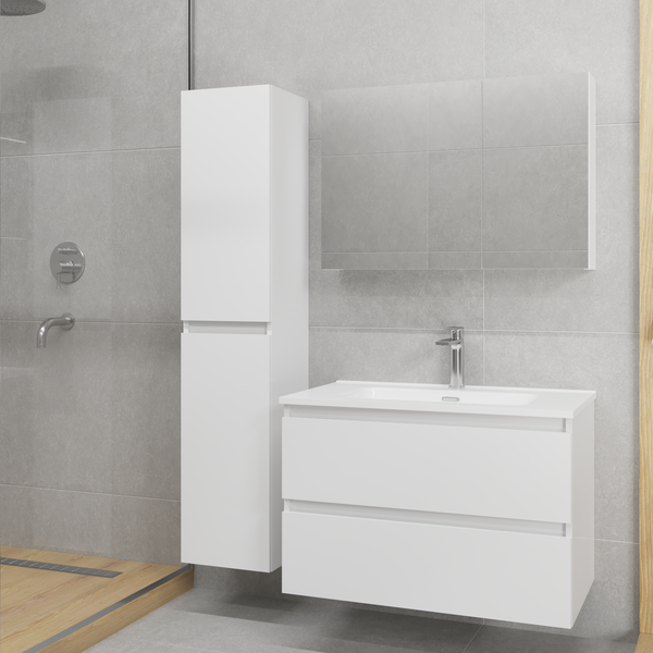 Купить Тумба с умывальником Lauter Mia 80 + Alton 82 в Борисове