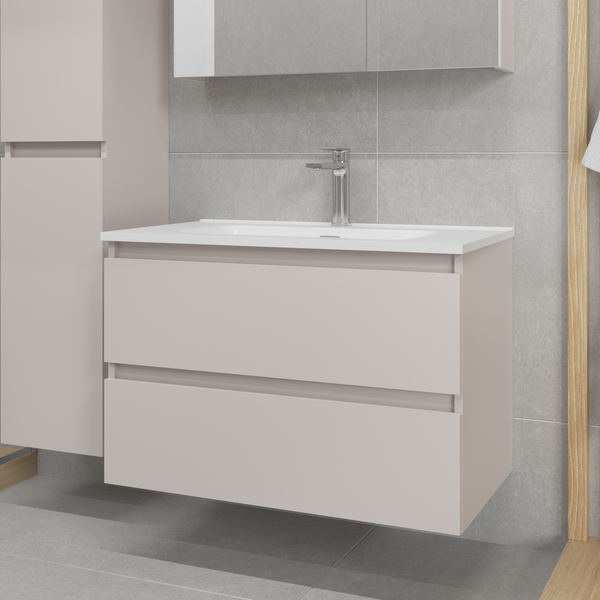 Купить Тумба с умывальником Lauter Mia 80 + Alton 82 в Борисове