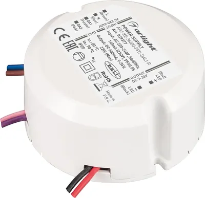 Блок питания для светильника Arlight ARJ-KE-36600-PFC-DALI-R 22W 9-36V 0.6A / 039377 - 