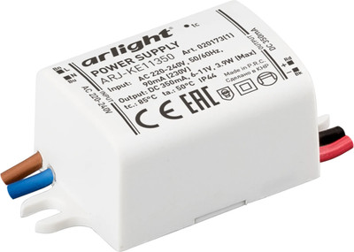 Блок питания для светильника Arlight ARJ-KE11350 4W 350mA / 020173(1) -