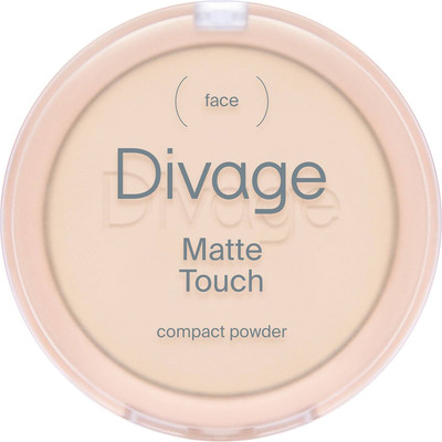 Пудра компактная Divage Matte Touch Compact Powder тон 02 ivory - 