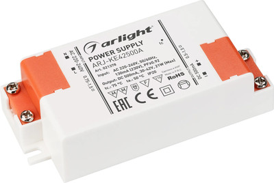 Блок питания для светильника Arlight ARJ-KE42500A 21W 500mA PFC / 021378 -