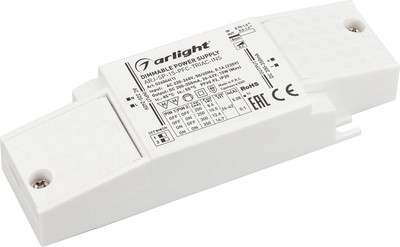 Блок питания для светильника Arlight ARJ-SP-15-PFC-TRIAC-INS 15W 26-42V 0.2-0.35A / 026046(1) - 