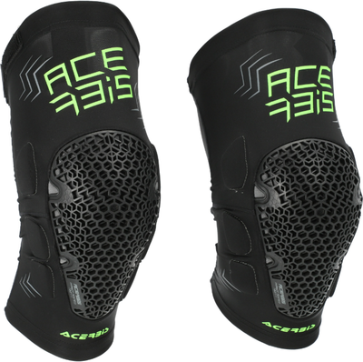 Мотонаколенники Acerbis MTB Skay Knee 0024861.318.063 (S/M, черный/желтый) - 
