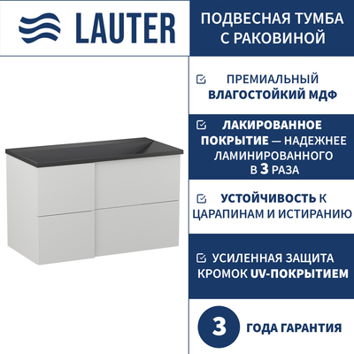 

Тумба с умывальником, Nelli 90