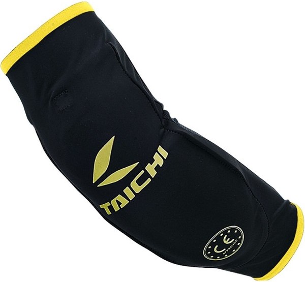 Мотонаколенники Taichi Stealth Ce Knee Guards Hard TRV045-9999-M (M, черный/желтый)