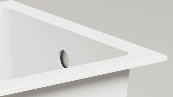 Купить Ванна из искусственного камня Salini Cascata 150x70 / 105011G в Барановичах