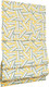 Римская штора Delfa Мини Digital Printed Sedef СШД-01М 562/002 (73x160, желтый/серый) - 