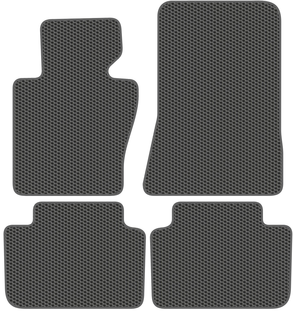 Комплект ковриков для авто Alicosta 0210_1_сер для BMW X3 I SUV/E83 2003-2010 (EVA соты, серый)