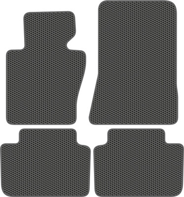 Комплект ковриков для авто Alicosta 0210_1_сер для BMW X3 I SUV/E83 2003-2010 (EVA соты, серый) - 