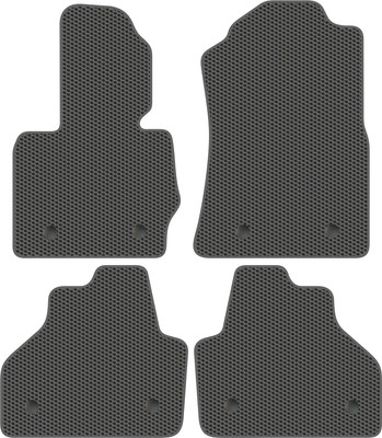 Комплект ковриков для авто Alicosta 0215_1_сер для BMW X4 I SUV/F26 2014-2018 (EVA соты, серый) - 