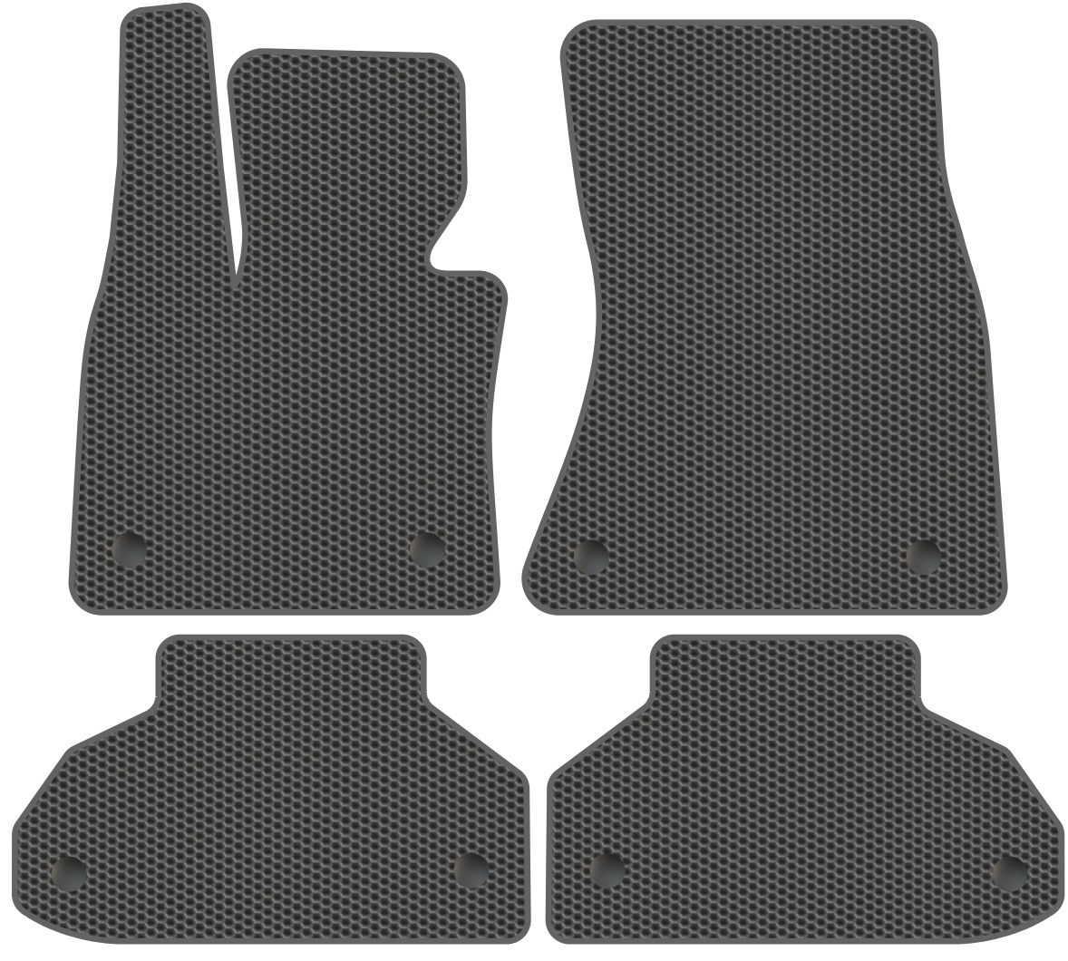 Комплект ковриков для авто Alicosta 0227_1_сер для BMW X6 II SUV/F16 2014-2020 (EVA соты, серый)