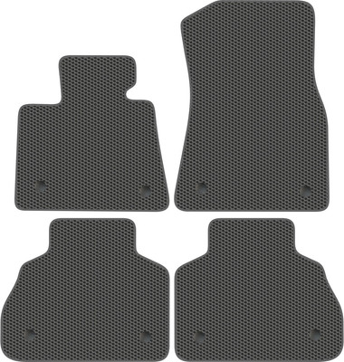 Комплект ковриков для авто Alicosta 2238_1_сер для BMW X7 I SUV 7 мест/G07 2018-н.в. (EVA соты, серый) - 
