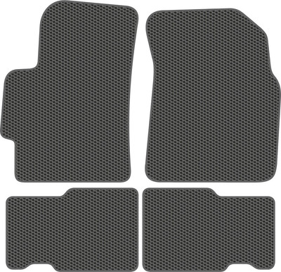 Комплект ковриков для авто Alicosta 2200_1_сер для Chery CrossEastar B14 универсал 2008-2013 (EVA соты, серый) - 