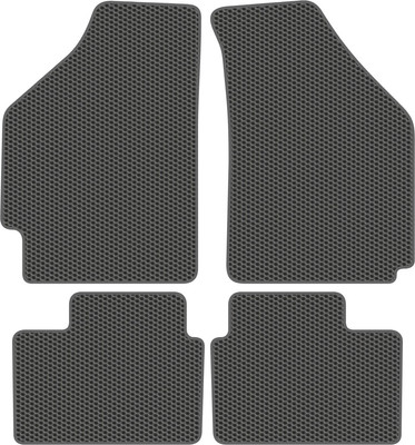 Комплект ковриков для авто Alicosta 2204_1_сер для Chery Sweet QQ хэтчбек 5дв/S11 2005-2009 (EVA соты, серый) - 