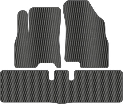 Комплект ковриков для авто Alicosta 1562_1_сер для Chery Tiggo 8 I SUV/T18 2019-н.в. (EVA соты, серый) - 