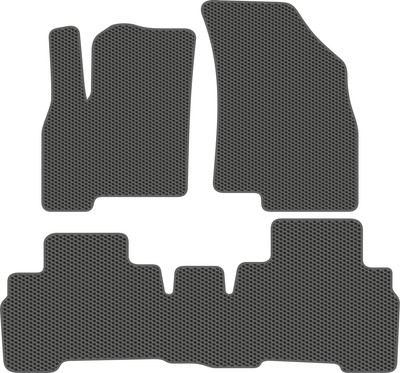 Комплект ковриков для авто Alicosta 2211_1_сер для Chery Tiggo 8 Pro E+ I SUV/гибрид 2023 (EVA соты, серый) - 