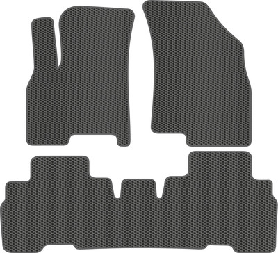 Комплект ковриков для авто Alicosta 2212_1_сер для Chery Tiggo 8 Pro Max I SUV 5 дв 2023-н.в. (EVA соты, серый) - 