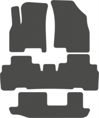 Комплект ковриков для авто Alicosta 2210_1_сер для Chery Tiggo 8 Pro Max I SUV 5 дв 2023 (EVA соты, серый) - 