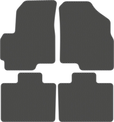 Комплект ковриков для авто Alicosta 2192_1_сер для Chery Tiggo T11 I SUV 2013-2016 (EVA соты, серый) - 