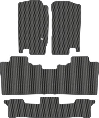 Комплект ковриков для авто Alicosta 2241_1_сер для Ford Explorer III SUV/U152 (EVA соты, серый) - 