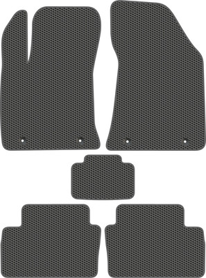 Комплект ковриков для авто Alicosta 2222_1_сер для Geely Atlas II SUV/FX11 2023-н.в. (EVA соты, серый) - 