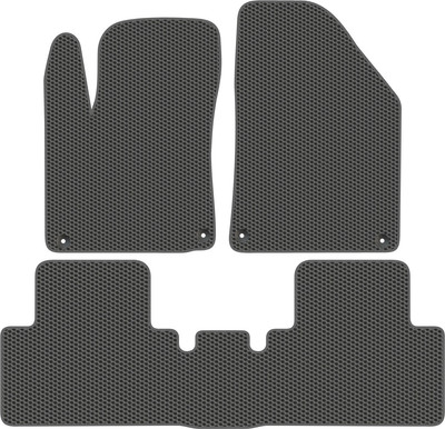 Комплект ковриков для авто Alicosta 0378_1_сер для Geely Coolray SX11 I SUV 2023-н.в. (EVA соты, серый) - 