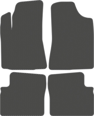 Комплект ковриков для авто Alicosta 2219_1_сер для Geely Emgrand EC7 седан 2009-2017 (EVA соты, серый) - 