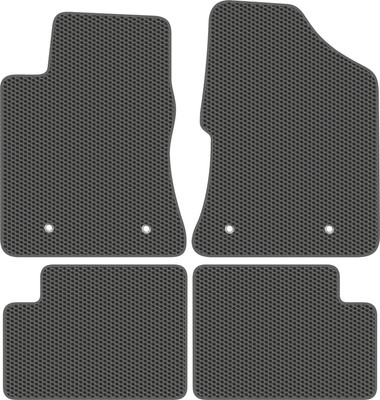 Комплект ковриков для авто Alicosta 2223_1_сер для Geely Englon SC7 2011-2015 (EVA соты, серый) - 