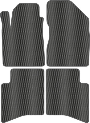 Комплект ковриков для авто Alicosta 2227_1_сер для Geely MK седан 2008-2015 (EVA соты, серый) - 