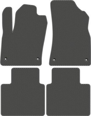 Комплект ковриков для авто Alicosta 1901_1_сер для Geely Monjaro I SUV/гибрид 2021-н.в. (EVA соты, серый) - 