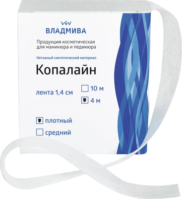 Корректор вросшего ногтя ВладМиВа Кополайн плотная лента 1.4см 4м -