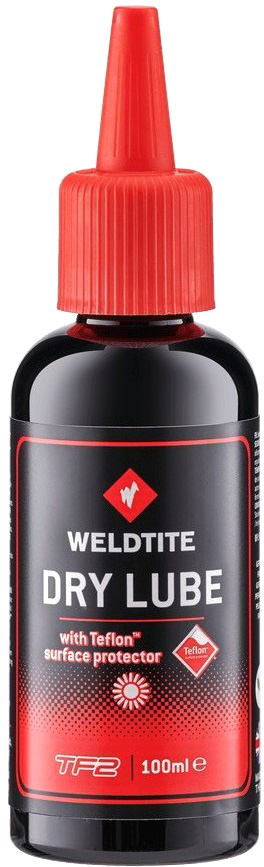 Смазка для велосипедной цепи Weldtite TF2 Plus Dry Chain Lubricant / 7-03135 (100мл)