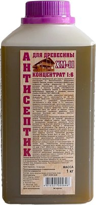 

Антисептик для древесины, ХМ-11 концентрат 1:6