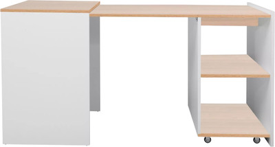Компьютерный стол Signal Duo (дуб/белый) - 