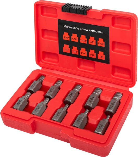 Набор экстракторов Forstime FT-909U1 (65771), (10шт)