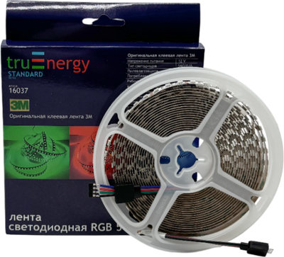 Светодиодная лента Truenergy 12V-120D-RGB 10W/m IP20 / 16037 (5м) - 