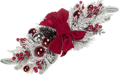 Венок Winter Fun C0013921A (красный) - 