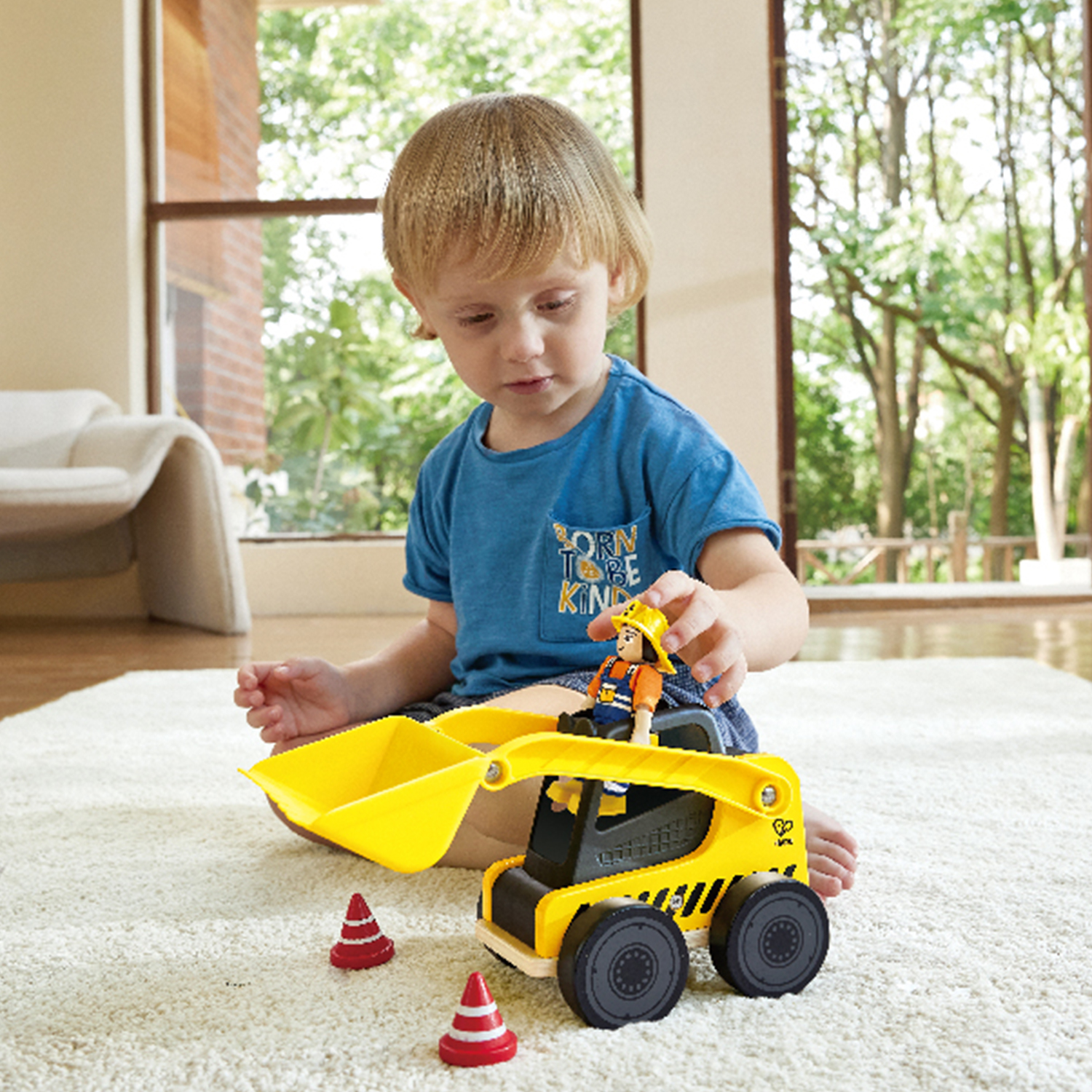 Погрузчик игрушечный Hape E3059_HP — фото 5