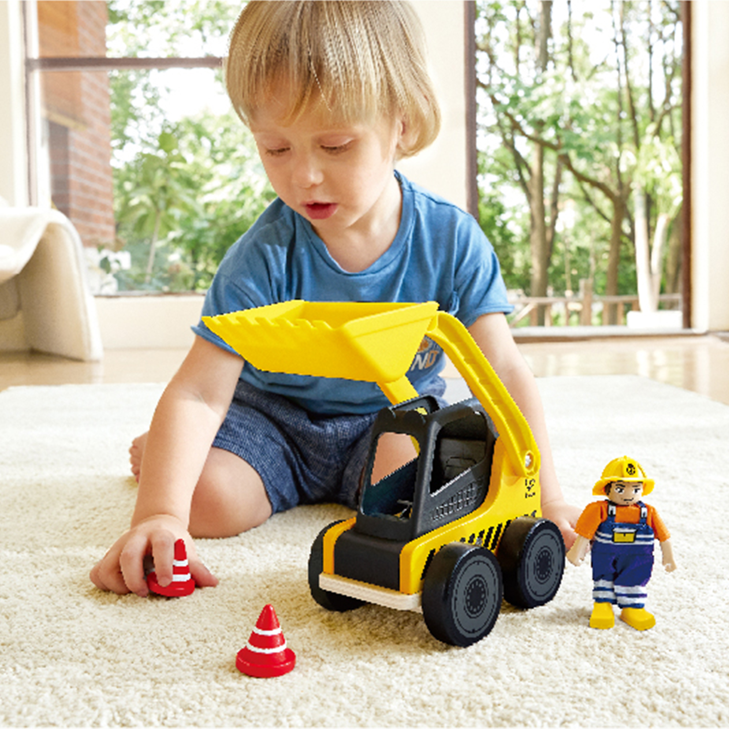 Погрузчик игрушечный Hape E3059_HP — фото 6