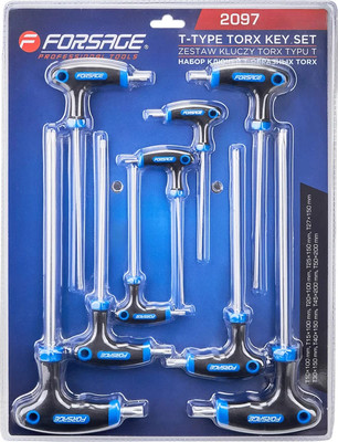 Набор ключей Forsage F-2097 (65808), (9шт) -