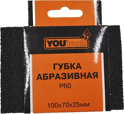 

Губка абразивная, 100х70х25 P60 N25