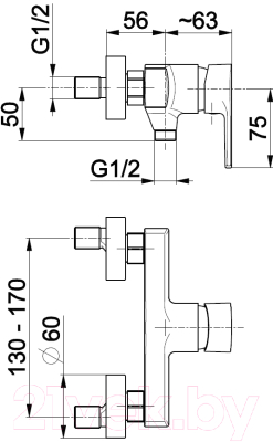 Смеситель Armatura Selen 4416-010-00