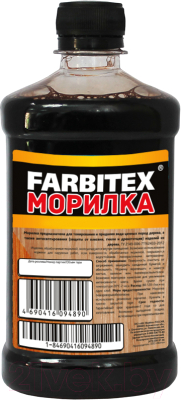Морилка Farbitex Тено деревозащитная Дуб (500мл)