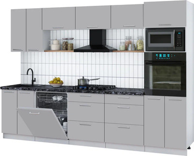 

Кухонный гарнитур, Мила Gloss 3.0-ПМ1